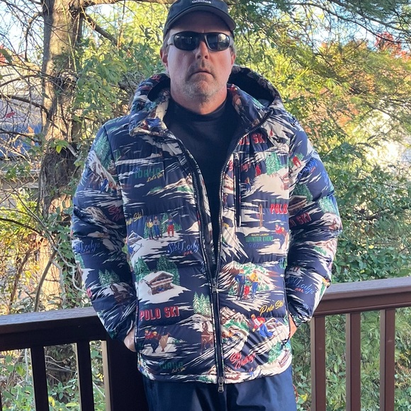 POLO RALPH LAUREN Ski Graphic Puffer Jacket - Picture 3 of 15